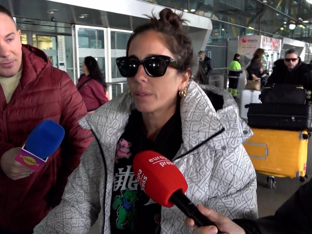 Anabel Pantoja a su regreso a Madrid tras acompañar a su tía Isabel Pantoja durante su gira por América Anabel