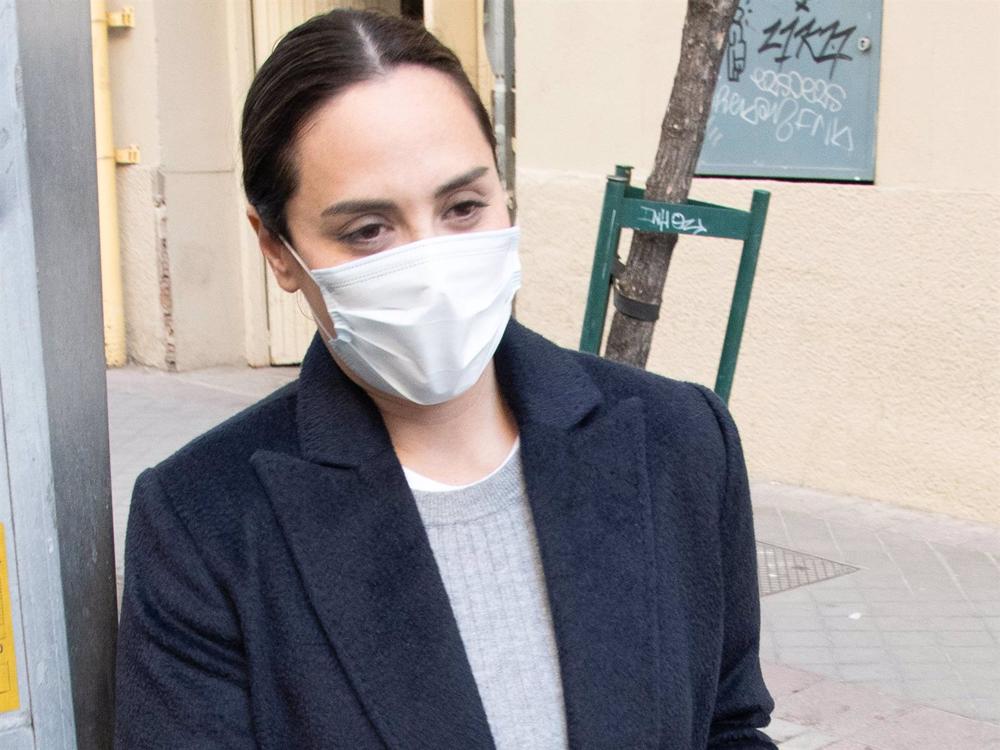 Tamara Falcó saliendo de la Clínica Ruber Tamara