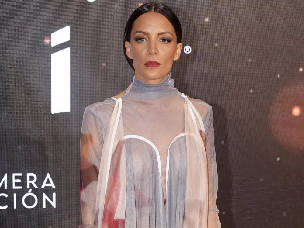 María Hervás, en la fiesta de los nominados a los Premios Talía María