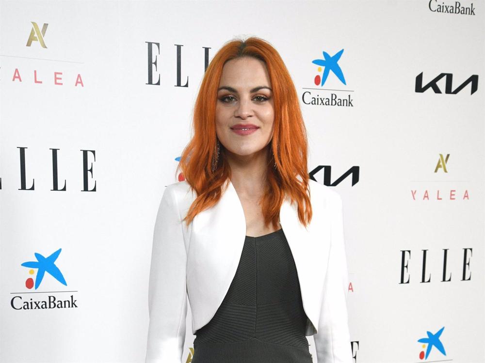 La astronauta Sara García posa en el photocall de Elle Women Summit La