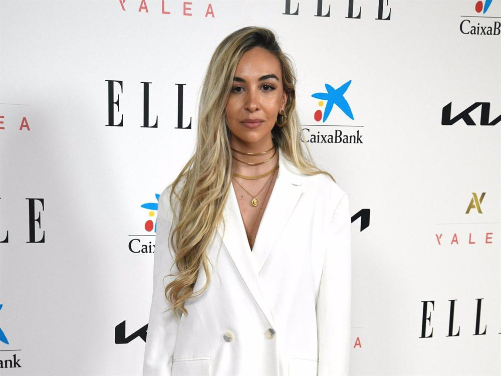 Loreto Sesma posa en el photocall de Elle Women Summit Loreto