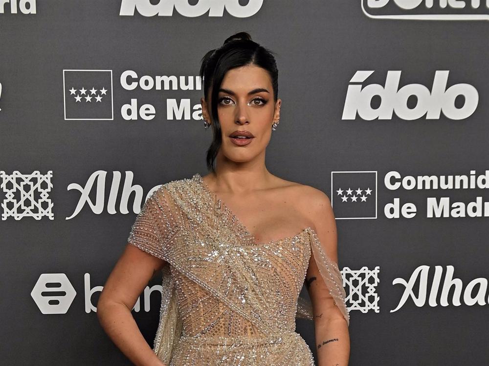 Aida Domenech asiste a la gala de entrega de los Premios Ídolo Aida