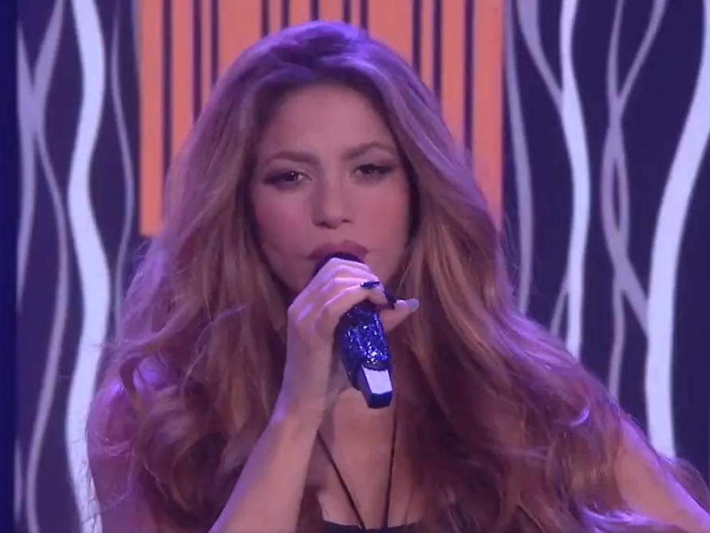 SHAKIRA EN EL 'TONIGHT SHOW' CON JIMMY FALLON SHAKIRA