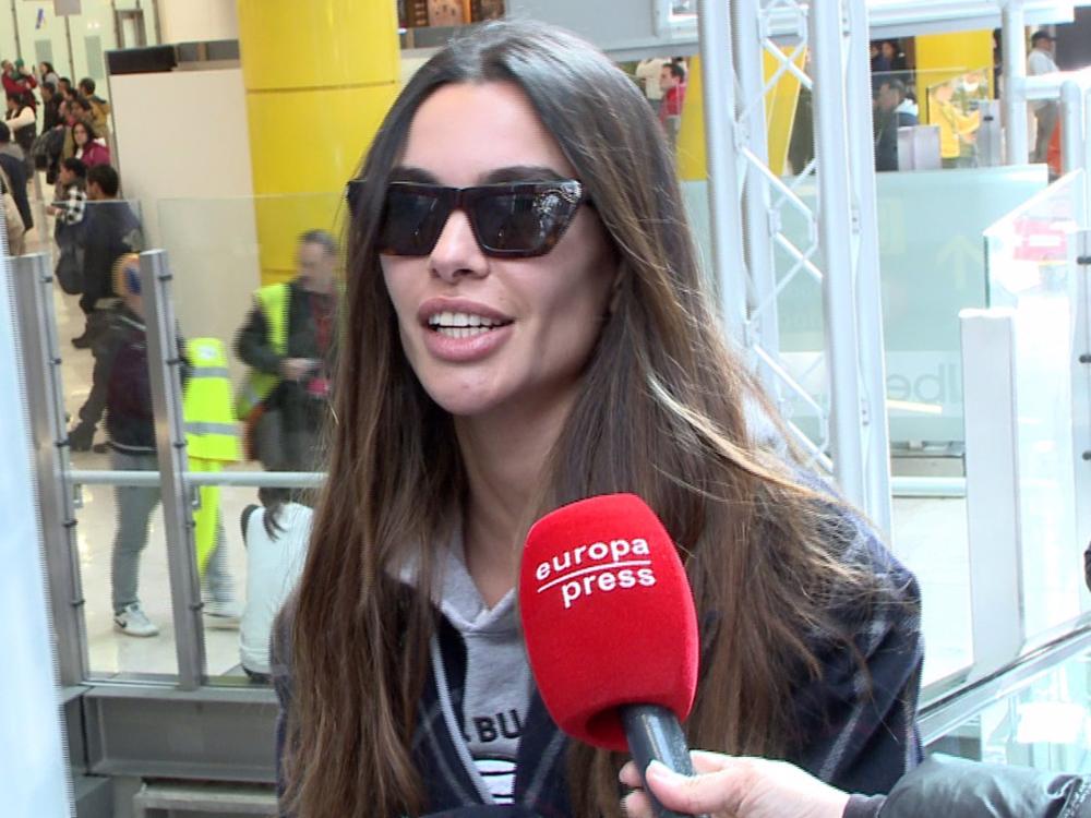 Joana Sanz, a su regreso de Dubai Joana