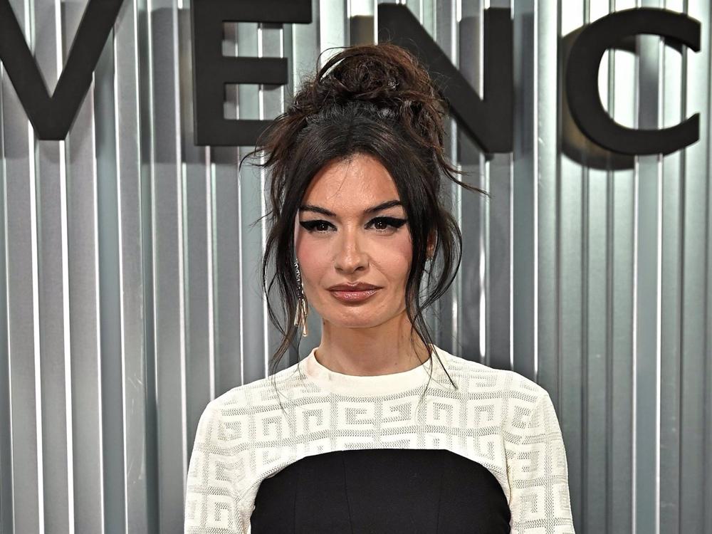 Angela Rozas en el lanzamiento de Angela