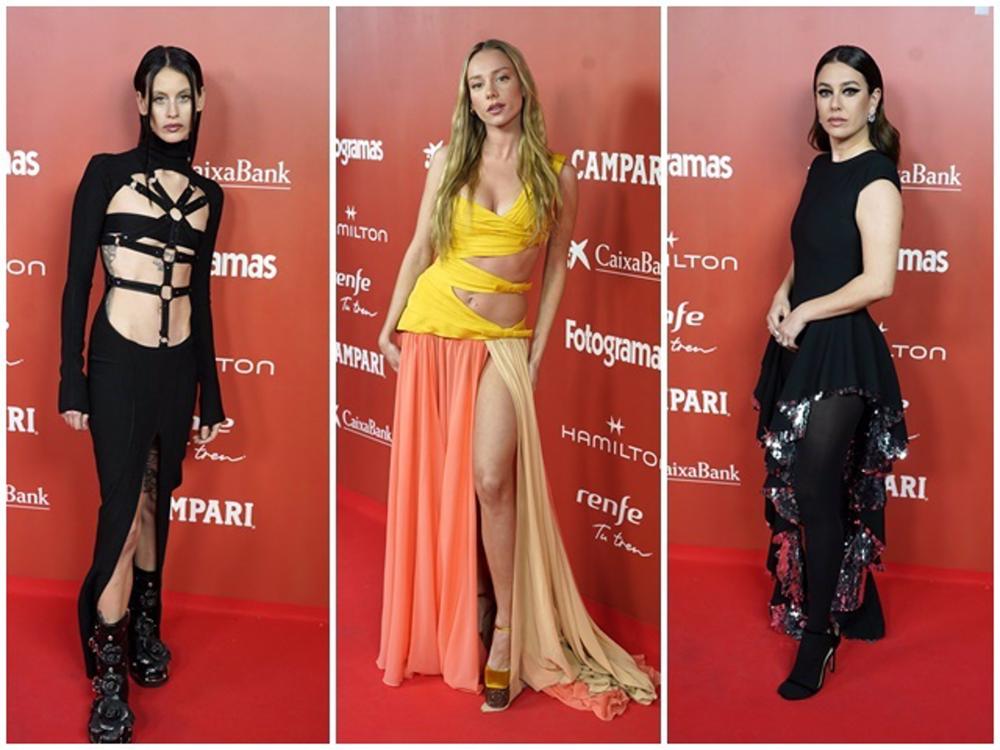 Milena Smit, Ester Expósito y Blanca Suárez, tres de las protagonistas de la noche Milena