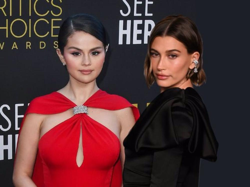 Selena Gómez y Hailey Biber Selena