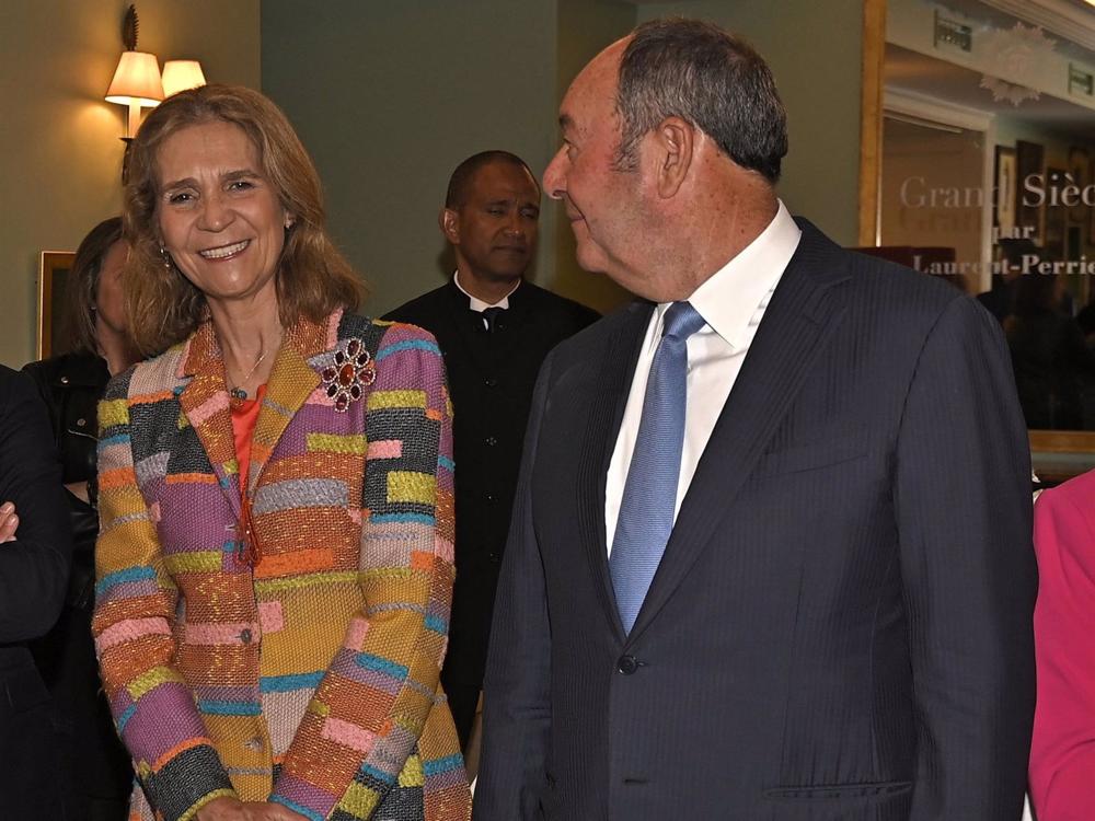 La Infanta Elena y Luis Miguel Rodríguez 'El Chatarrero' La
