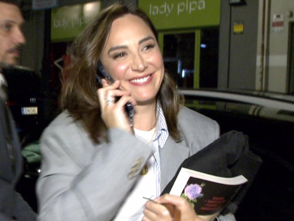 Tamara Falcó, piropeada a su llegada a casa Tamara