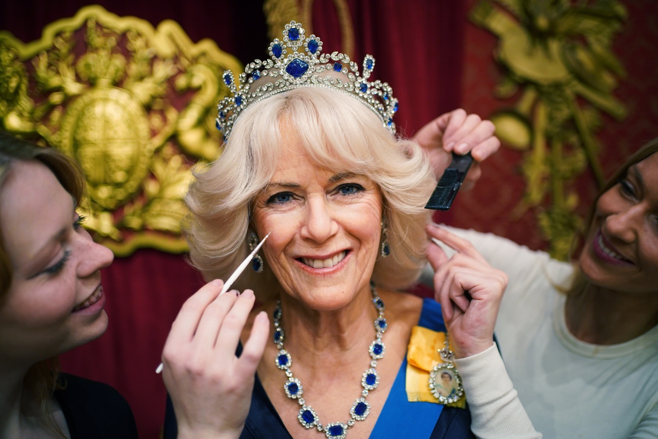 Camilla dévoile son personnage de cire au musée Madame Tussauds de Londres