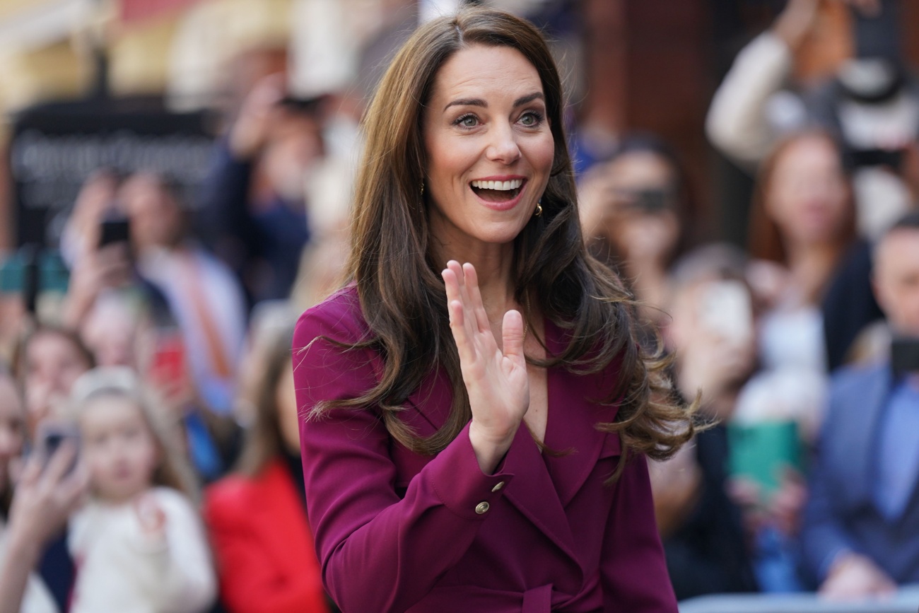 Kate Middleton shines in glamorous burgundy gown during latest appearance