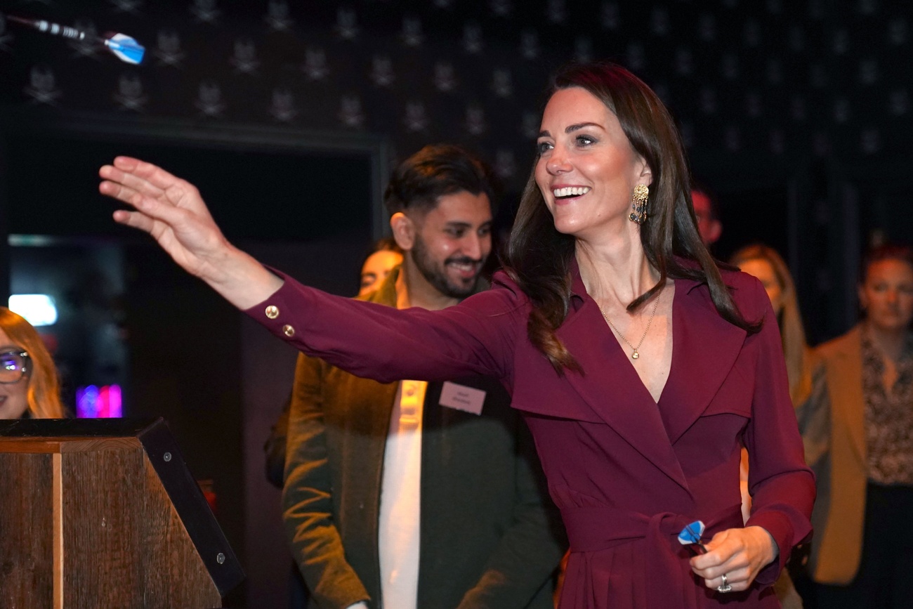Kate demostró una vez más que se le da bien todo Kate demostró una vez más que se le da bien todo