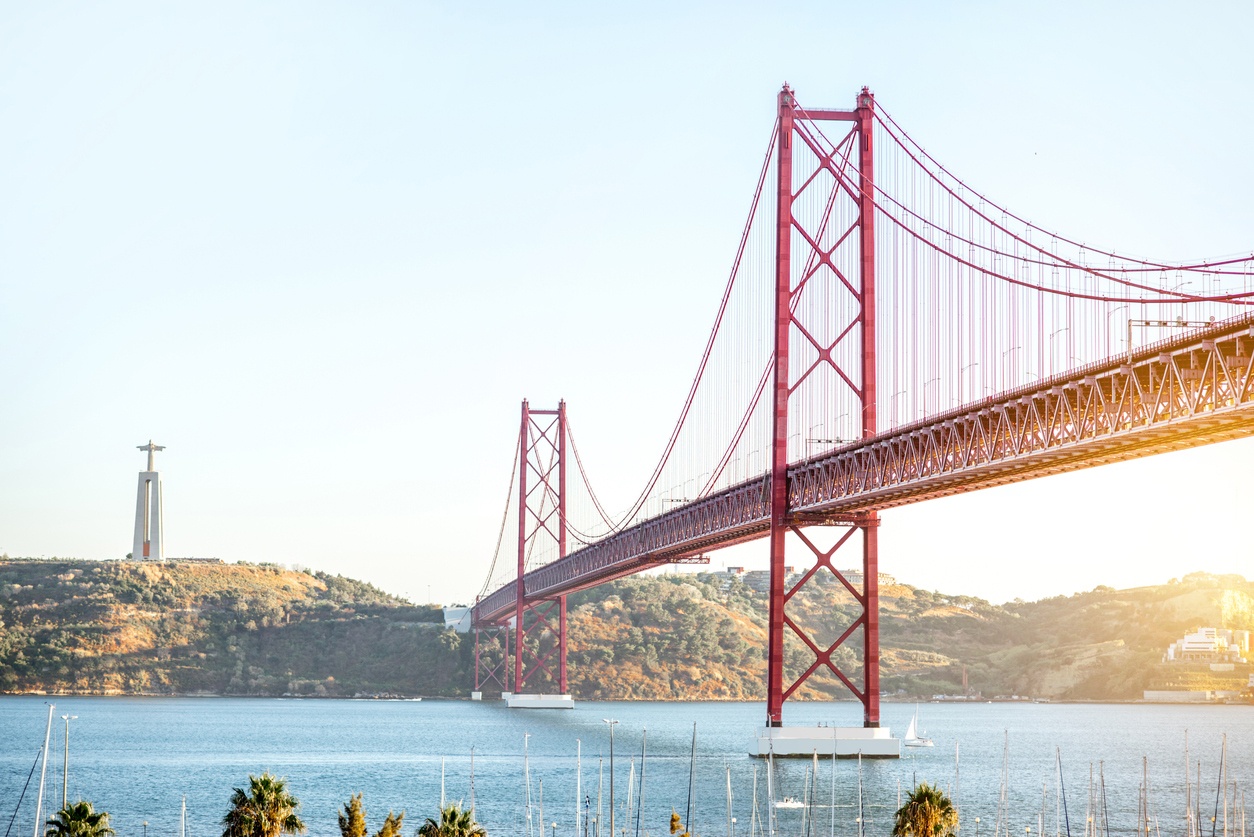 Pont du 25 avril, Lisbonne (Portugal)