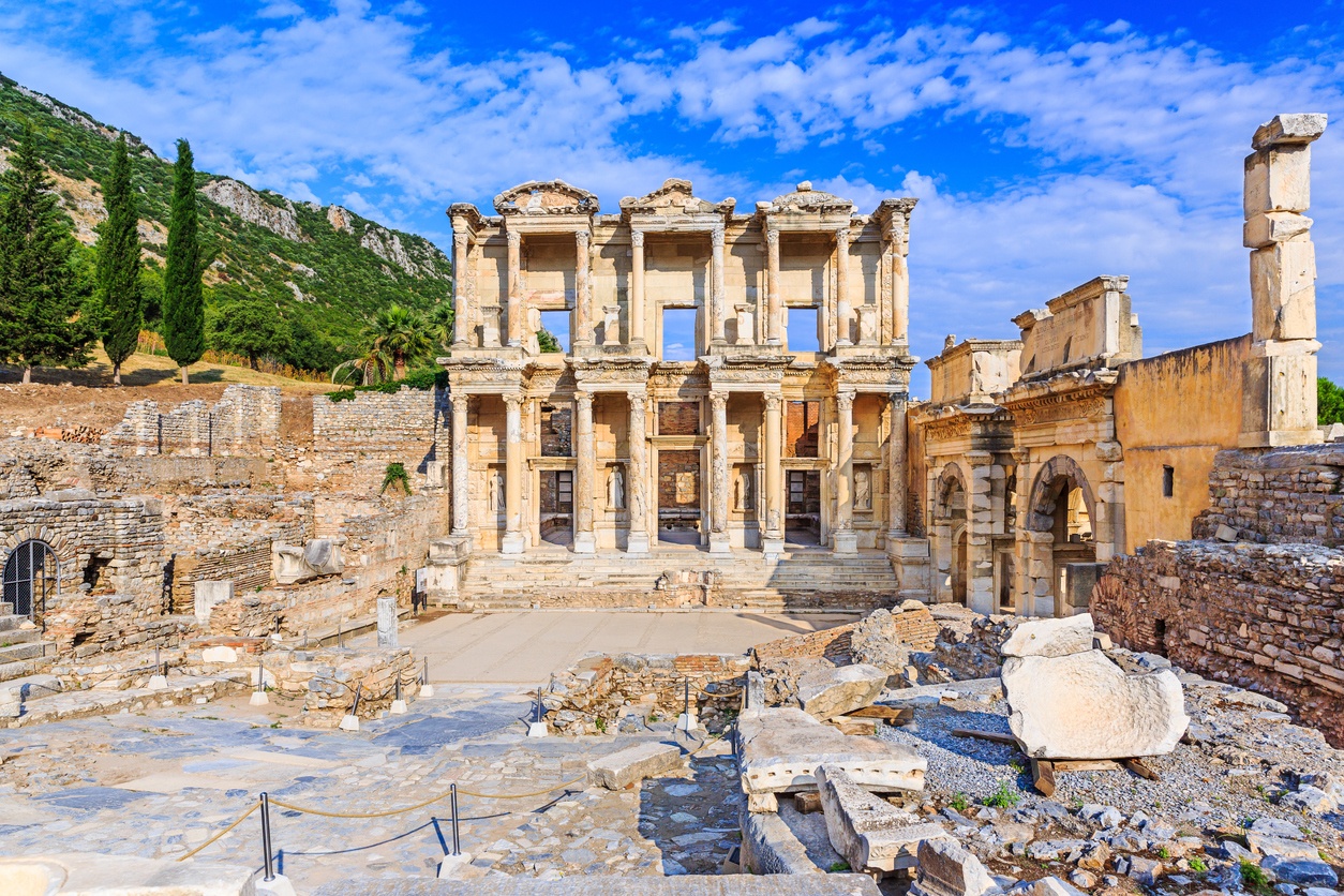 Bibliothèque de Celsus, Éphèse (Turquie)