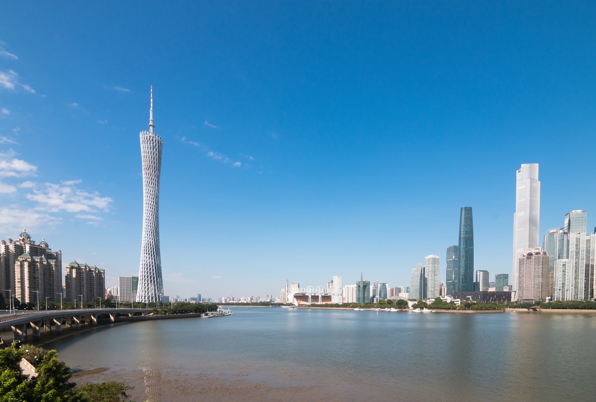 Torre Cantón, Guangzhou, China