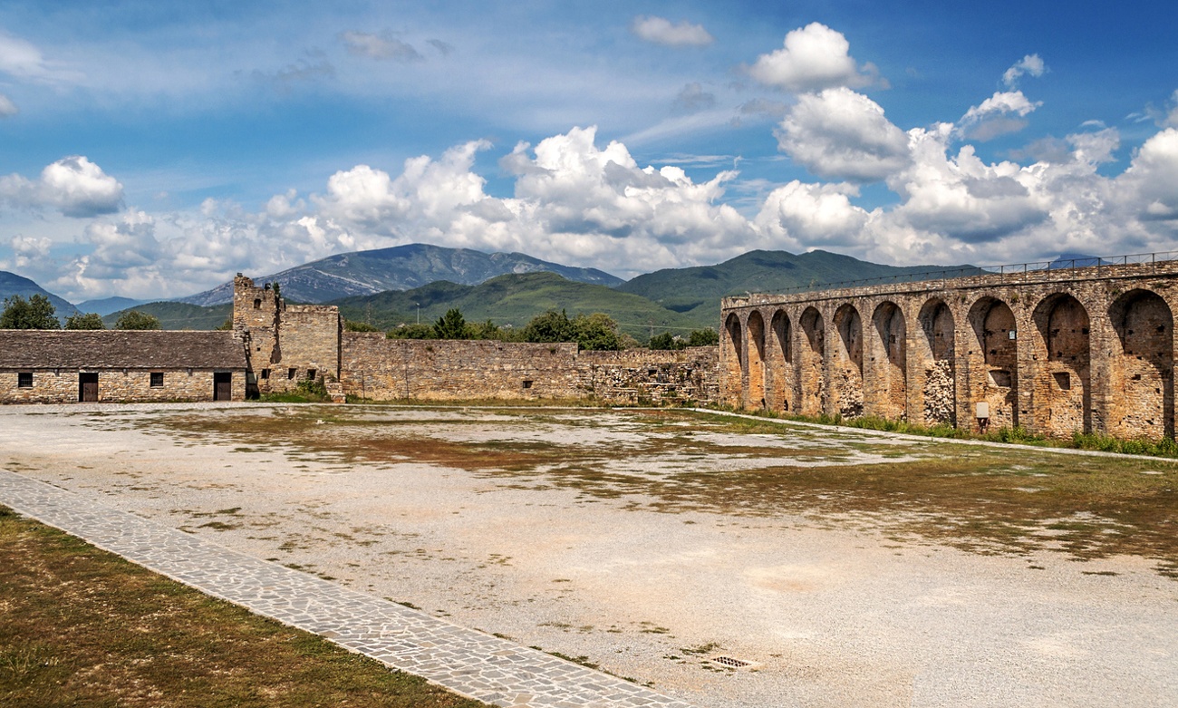 Fortress castle of Ainsa (Huesca)