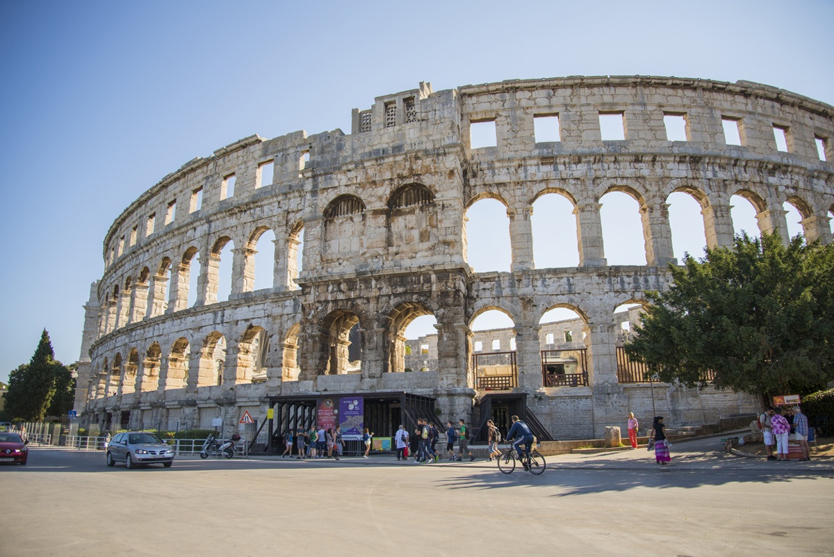 Anfiteatro de Pula (Croácia)