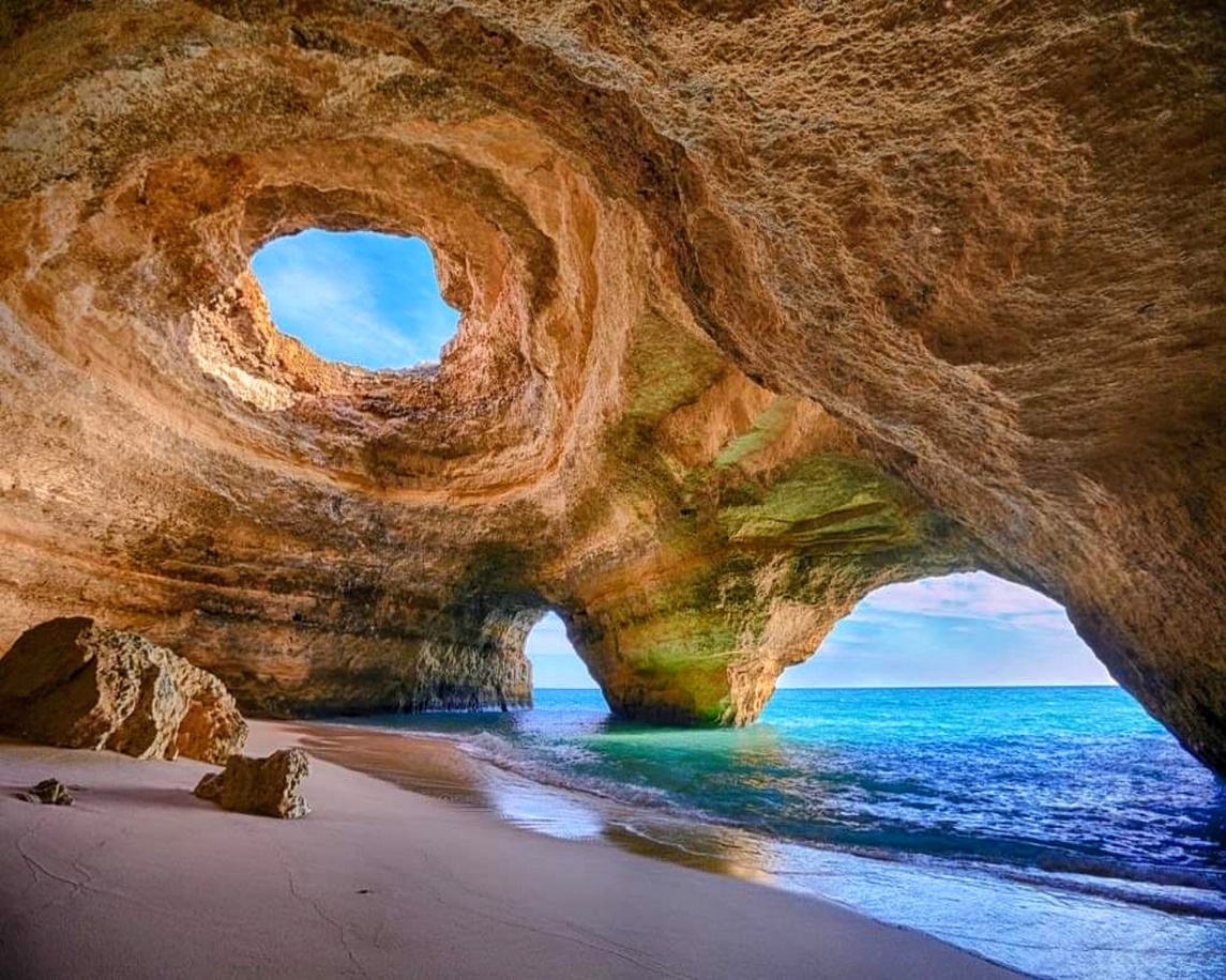 Höhlen an der Algarve (Portugal)