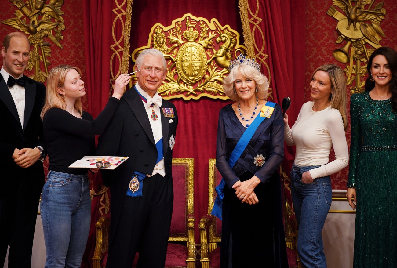 Camilla: the last wax figure at the famous Madame Tussauds museum in London