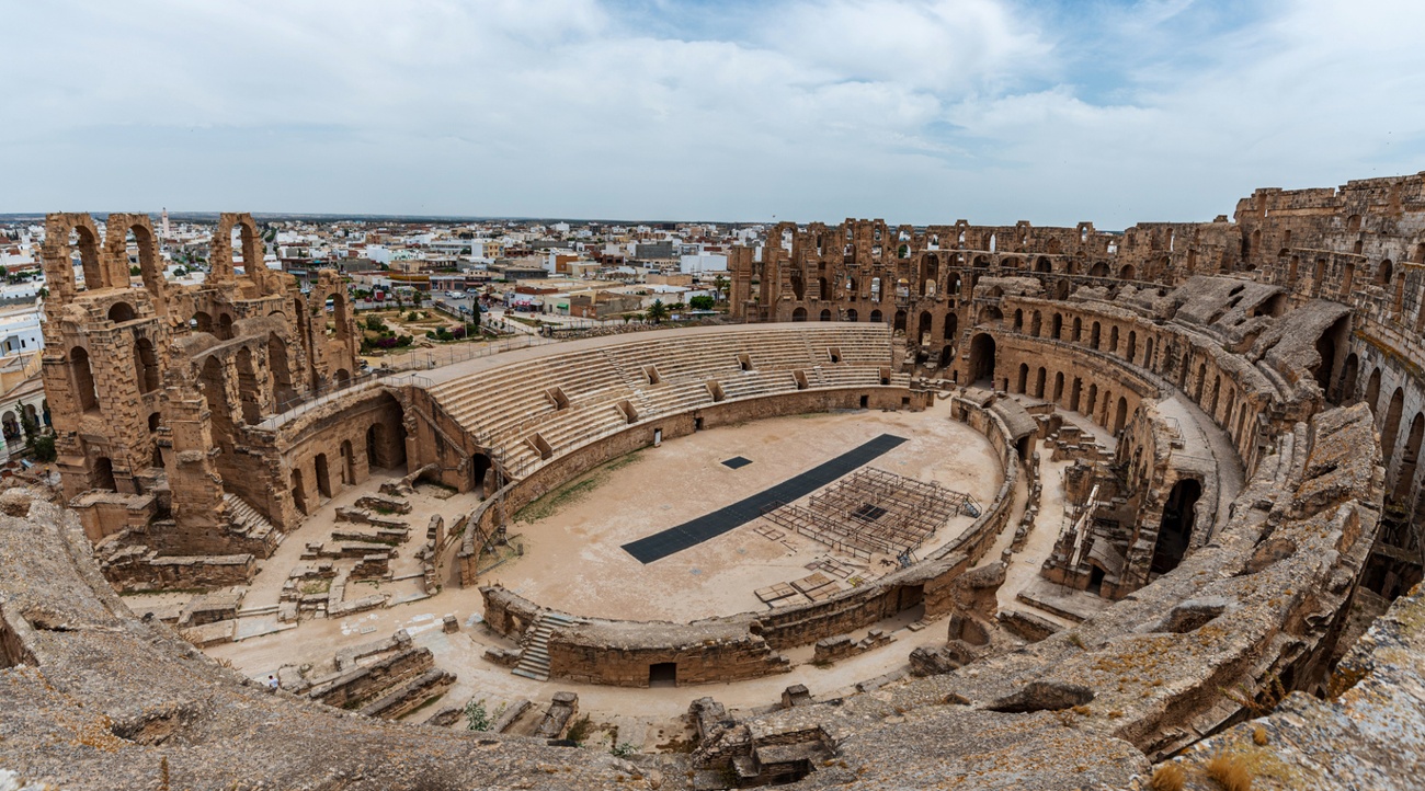 Amphitheater of El Djem (Tunisia)