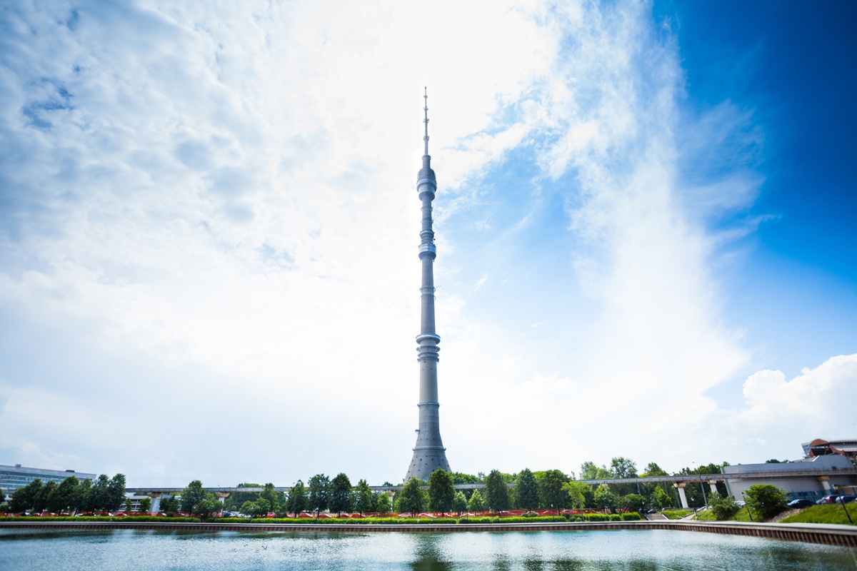 Ostankino Tower, Moscow, Russia