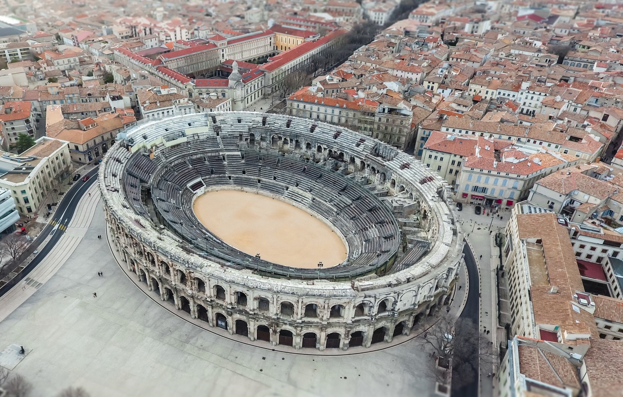 Amphitheater von Nîmes (Frankreich)