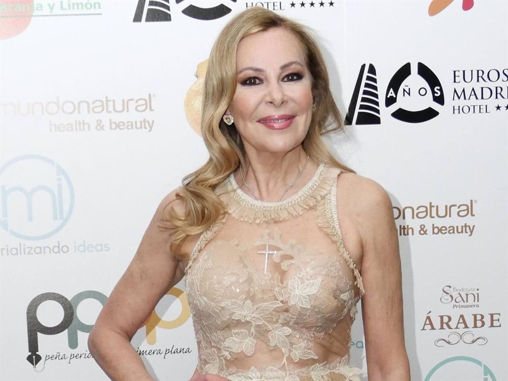 Archivo - ANA OBREGÓN EN LOS PREMIOS NARANJA Y LIMÓN 2019 Archivo