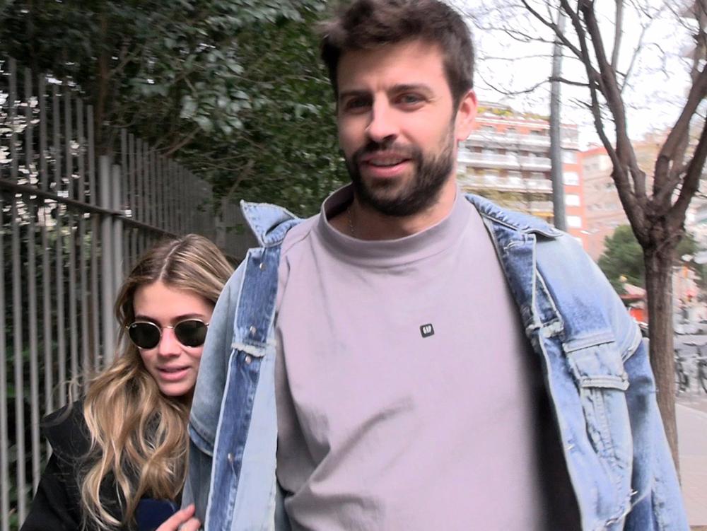 Gerard Piqué y Clara Chía, en una imagen reciente Gerard