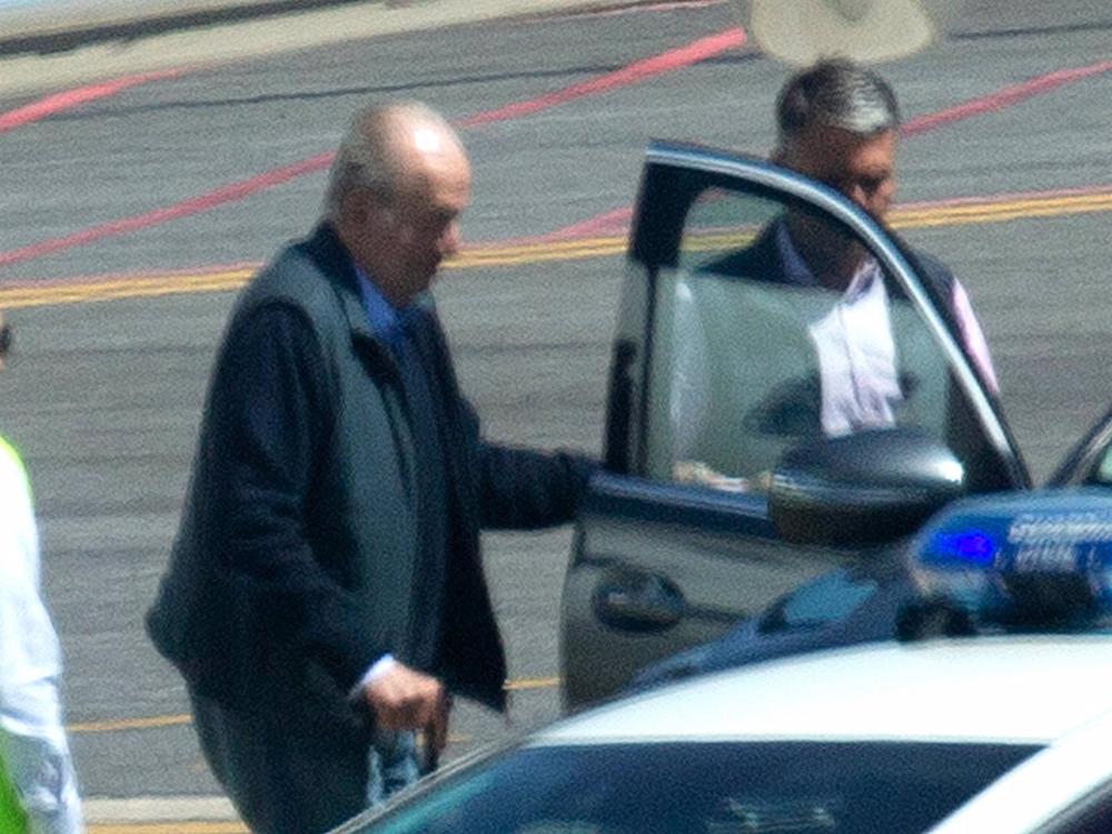 DON JUAN CARLOS I LLEGA A VIGO DON