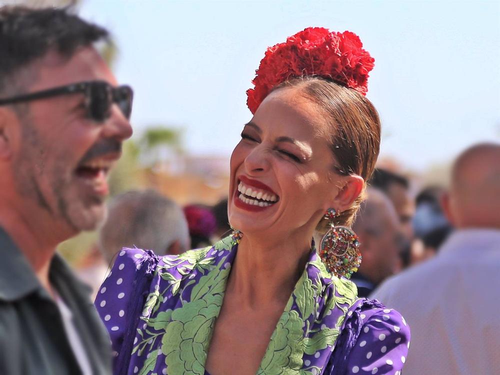 EVA GONZÁLEZ EN LA FERIA DE MAIRENA DEL ALCOR EVA