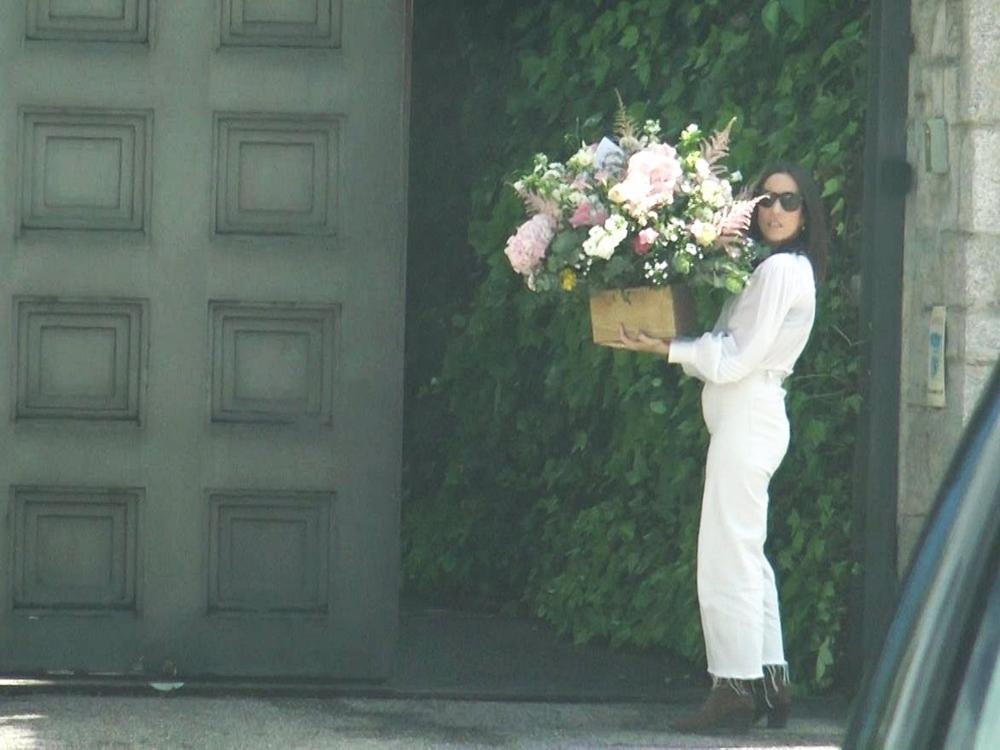 MOVIMIENTOS EN CASA DE ISABEL PREYSLER EL DÍA DE LA PEDIDA DE MANO DE SU HIJA, TAMARA FALCÓ MOVIMIENTOS