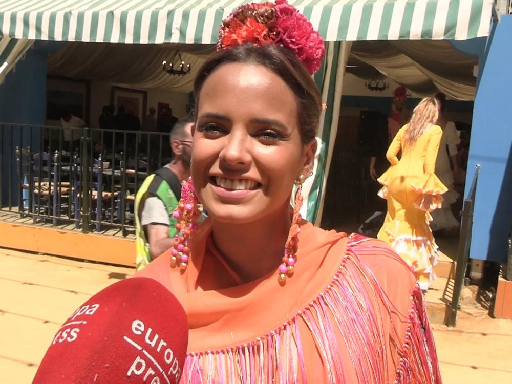 Gloria Camila en la Feria de Abril de Sevilla Gloria