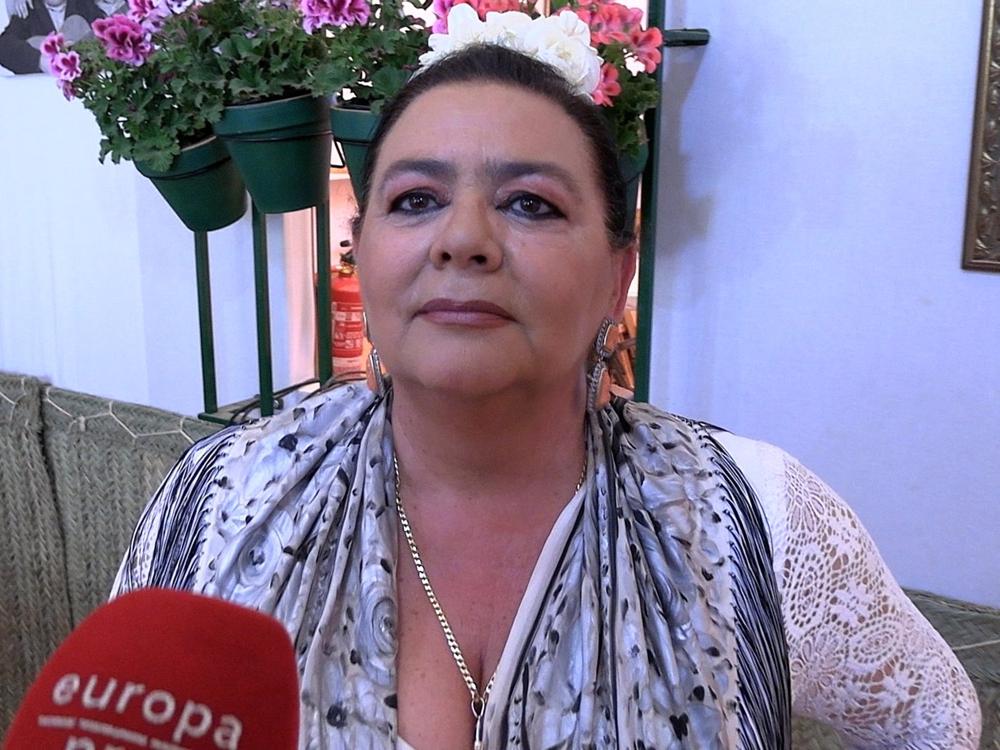 MARÍA DEL MONTE EN LA FERIA DE ABRIL 2023 MARÍA