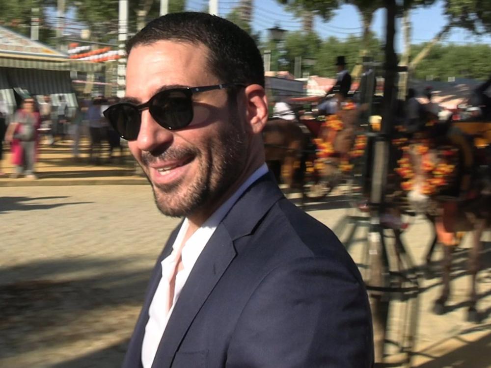 Miguel Ángel Silvestre, en la Feria de Abril Miguel