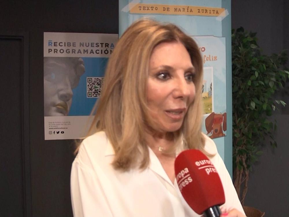 MARIBEL YÉBENES EN LA PRESENTACIÓN DEL LIBRO DE MARÍA ZURITA, 'MI MAMÁ Y YO SOMOS UNA FAMILIA FELIZ' MARIBEL