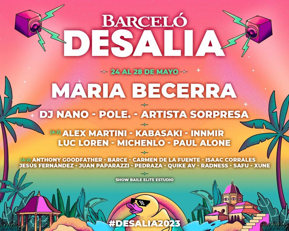 María Becerra, DJ Nano y Pole llegan dispuestos a revolucionar 'Desalia 2023' María