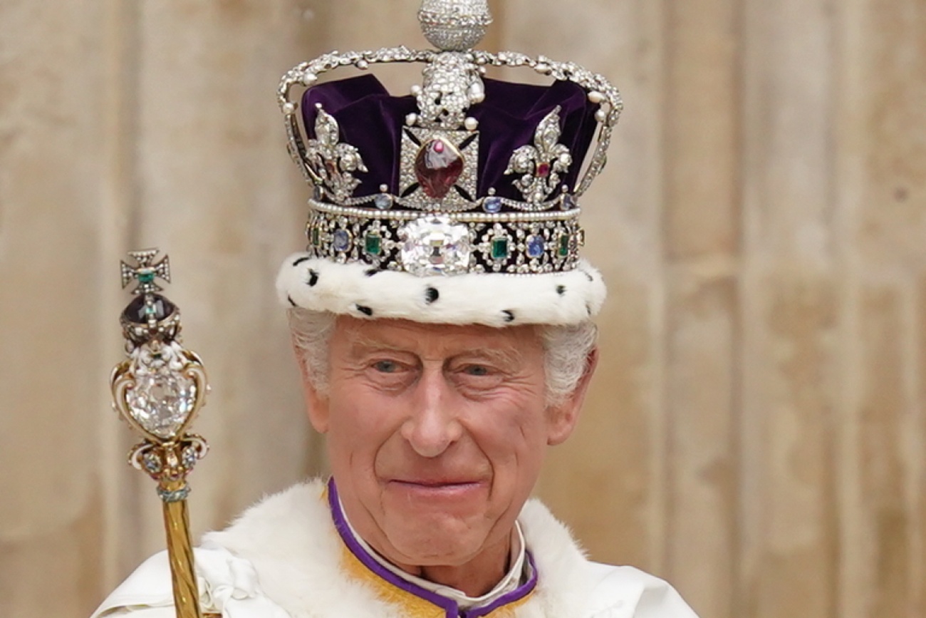 The coronation of Charles III