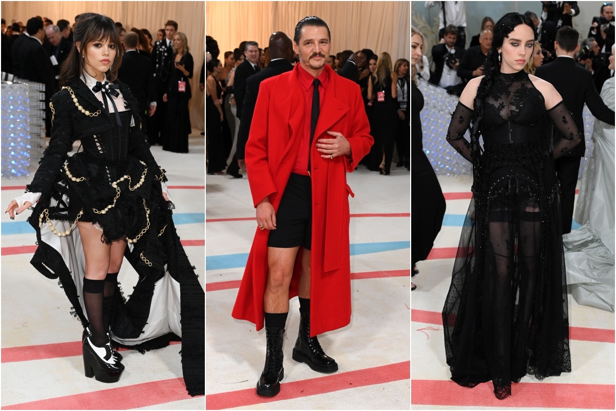 Jenna Ortega, Pedro Pascal y Billie Eilish en la MET Gala 2023