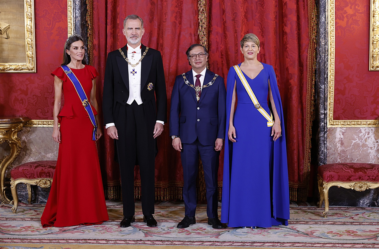 Queen Letizia of Spain looks stunning in her most sophisticated attire