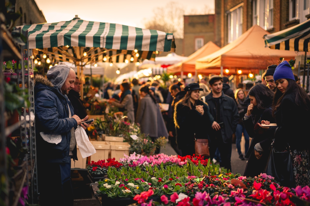 Columbia Road Flower Market