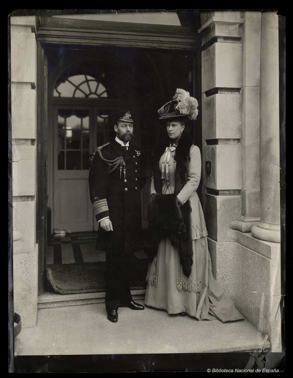 George V et la reine Mary