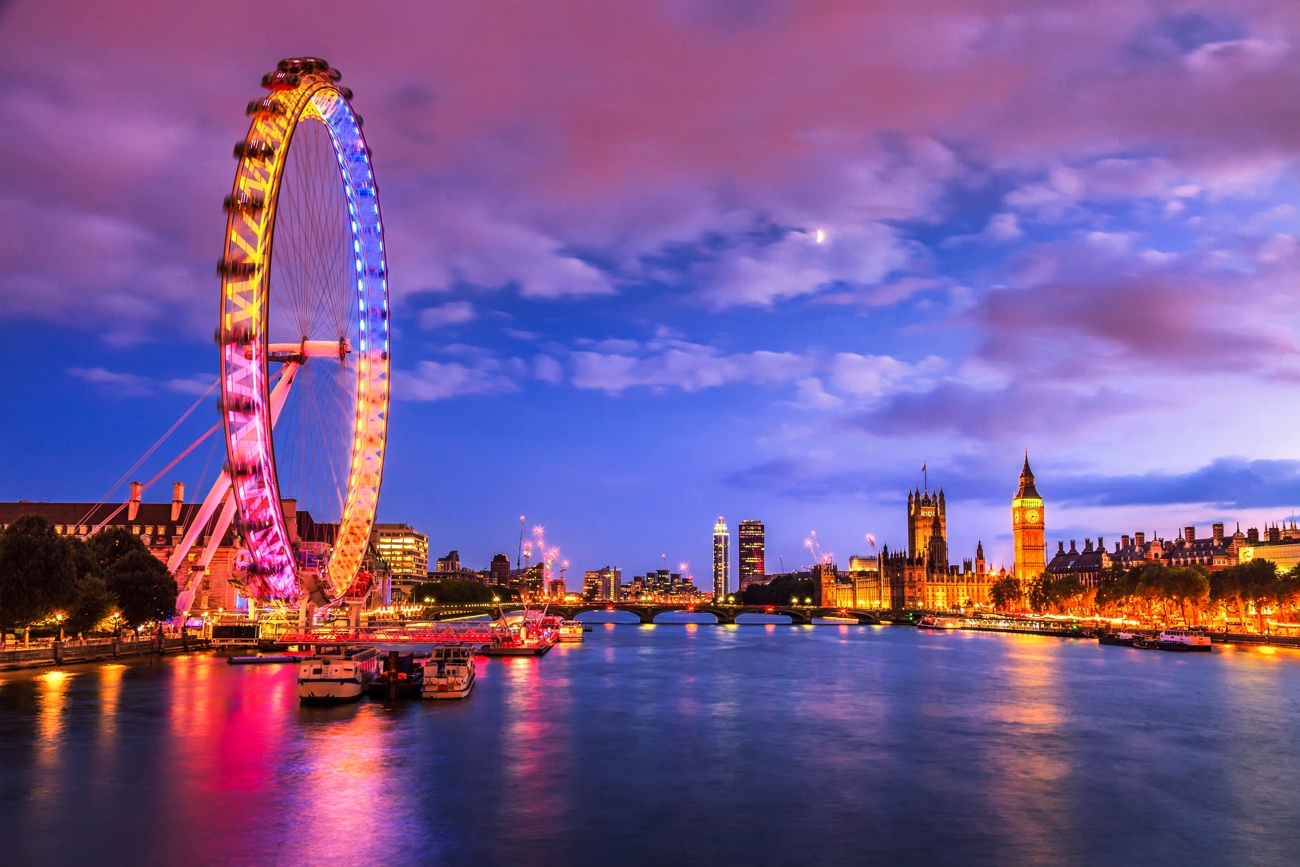 London Eye in London