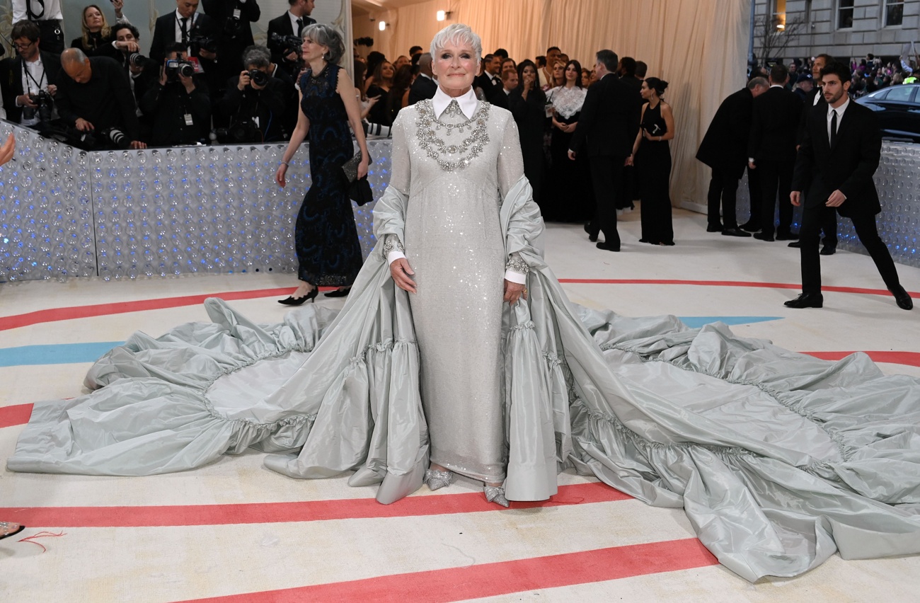 Glenn Close at the MET Gala 2023