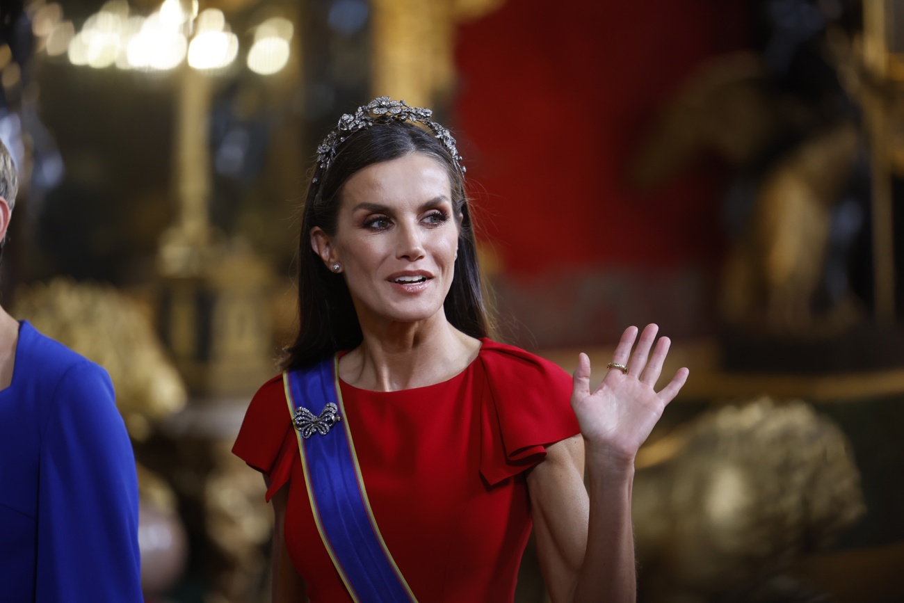 Total look en color rojo Total look en color rojo