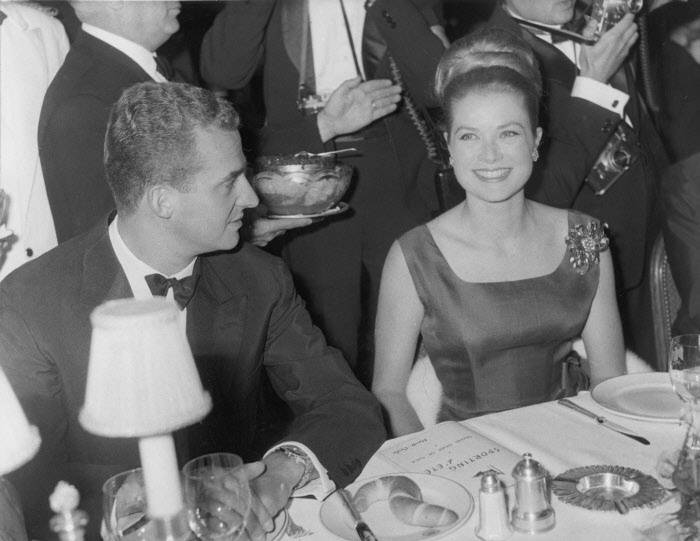 King Juan Carlos I with Grace Kelly King Juan Carlos I with Grace Kelly