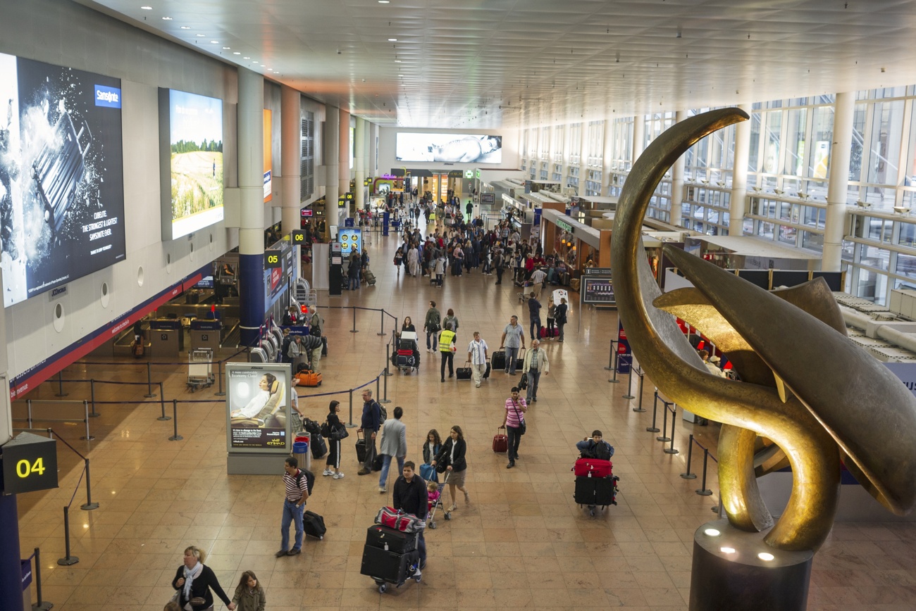 Vol à l'aéroport de Bruxelles