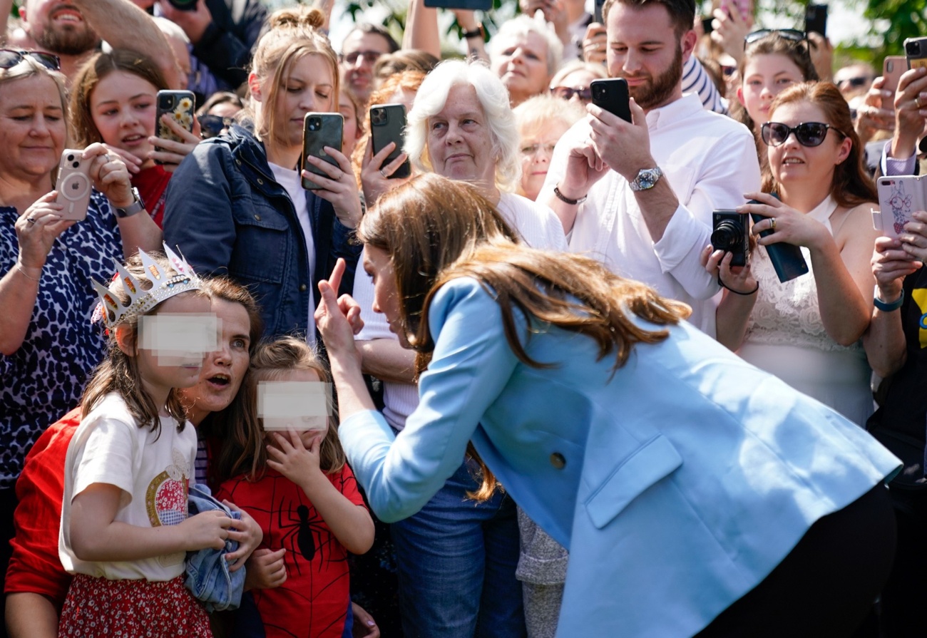 Kate Middleton and Prince William stop by a picnic in Celebration of the Coronation