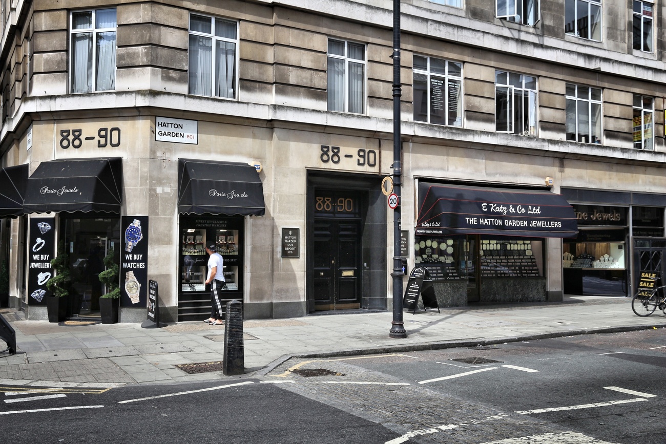 Robo de diamantes en Hatton Garden