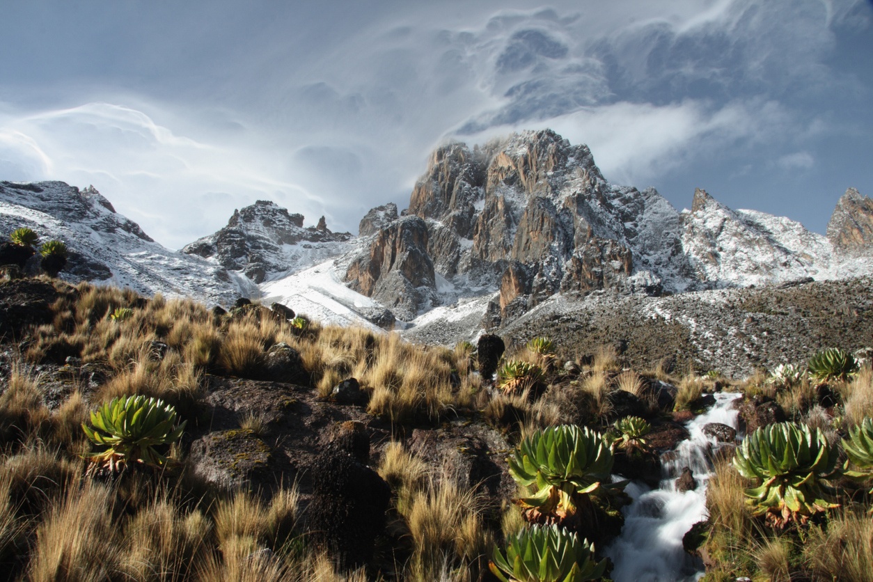 Monte Kenya (Kenya) Monte Kenya (Kenya)