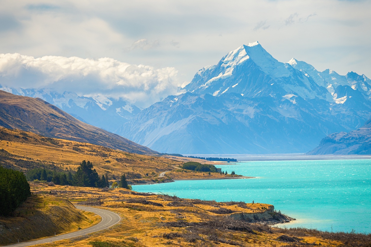 Montagne Aoraki/Mont Cook (Nouvelle-Zélande)